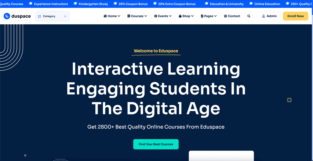 Eduspace Pvt. Ltd. - Online Course & Education Platform